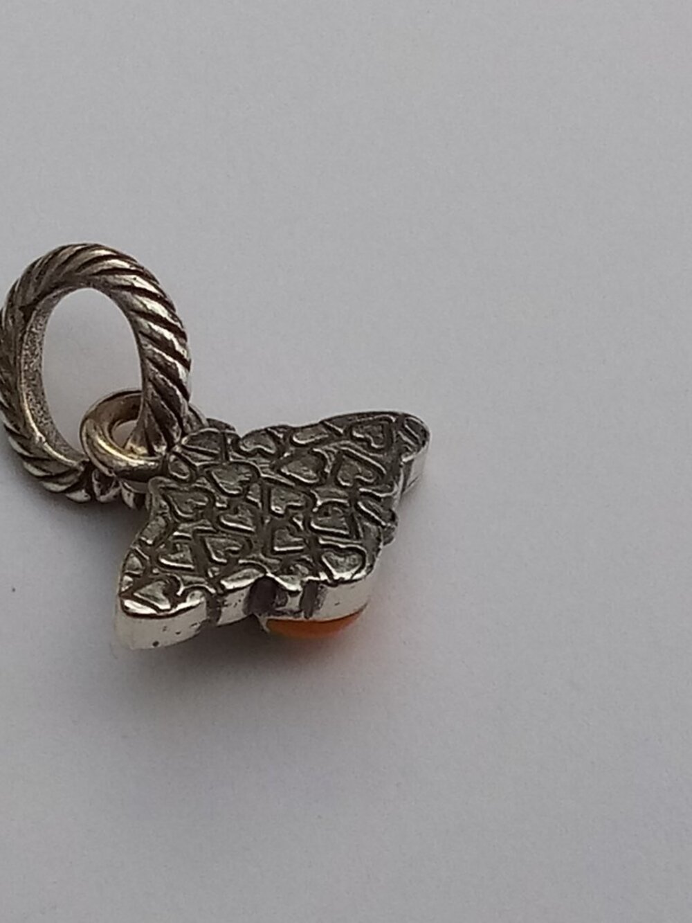 Brighton Honey Bee Silver Enamel Crystal Charm - Picture 2 of 2